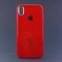 قاب ژله ای براق iPhone XS Max قرمز
