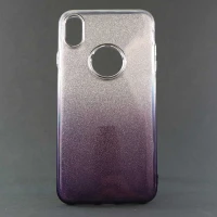 قاب اکلیلی دورنگ iPhone XS Max سفیدمشکی