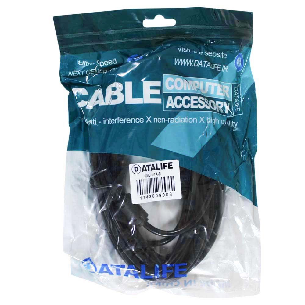 کابل پرینتر DataLife 5m