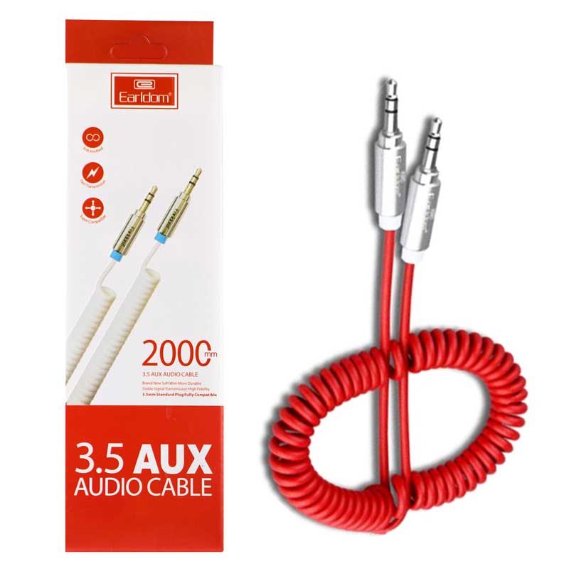 کابل فنری EARLDOM AUX 12 2m