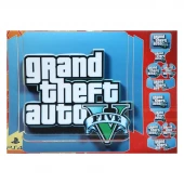 اسکین پلی استیشن ۴ اسلیم طرح GTA V آبی