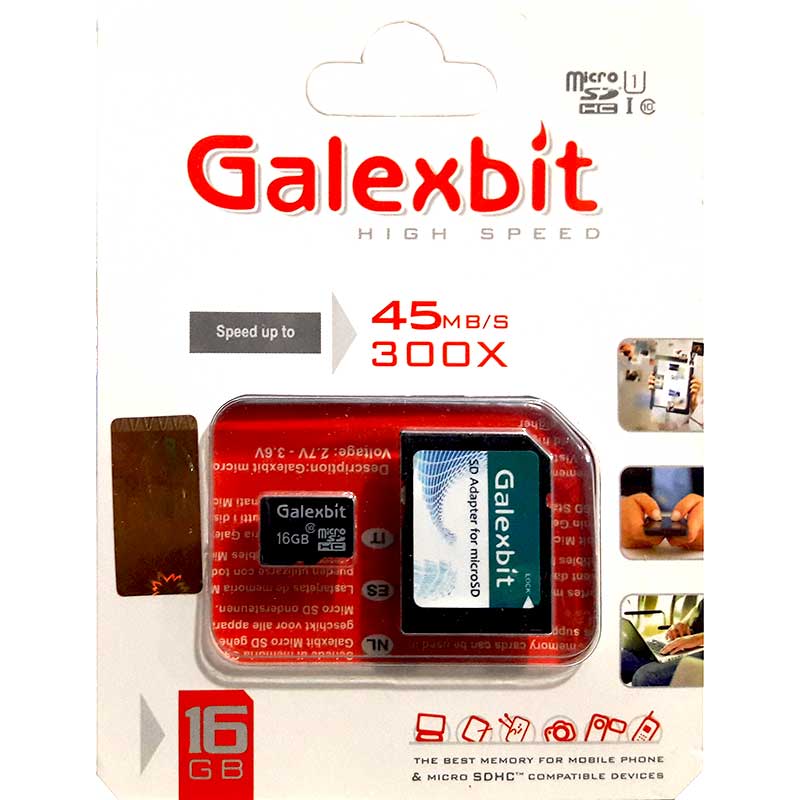 رم میکرو ۱۶ گیگ گلکس بیت Galexbit U1