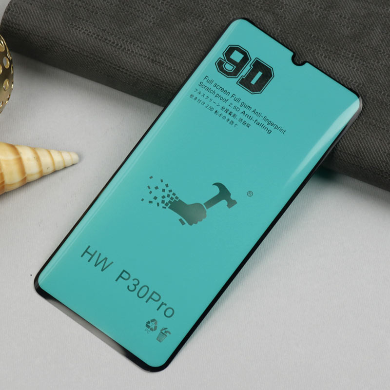 گلس سرامیکی براق خمیده Huawei P30 Pro