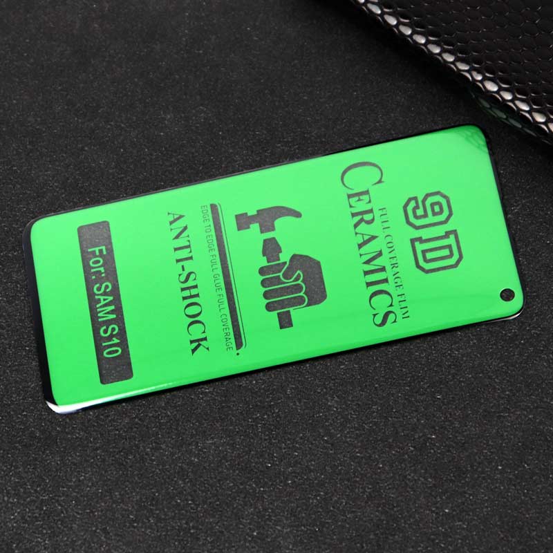 گلس سرامیکی براق خمیده Samsung S10