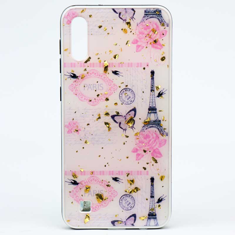 قاب ماربل فانتزی طلایی iPhone XS Max کد4