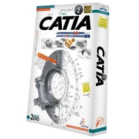 نرم افزار آموزش جامع CATIA پارت 2 لوح گسترش دنیای نرم افزار سینا