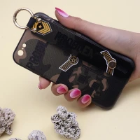 قاب طرحدار هولدر دستی کد9 آیفون iPhone 6 / 6s