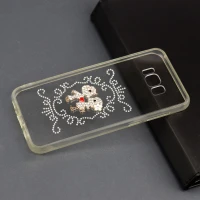 قاب ژله ای نگین دار کد۲ Samsung S8 Plus