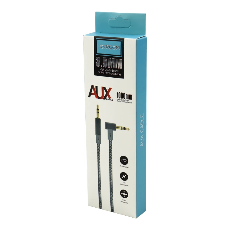 کابل AUX جوی روم E-600 یکسر L طول 1 متر