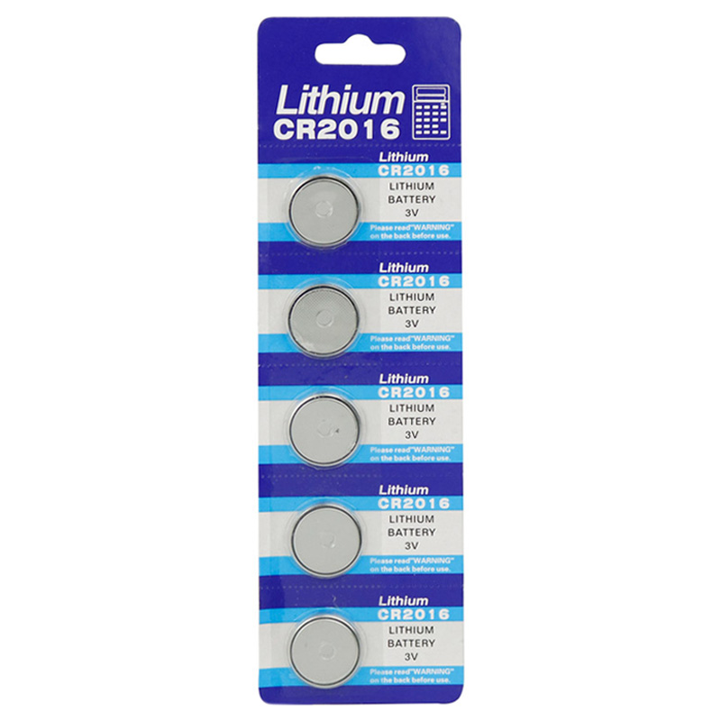 باتری سکه ای Lithium CR2016 بسته ۵ عددی
