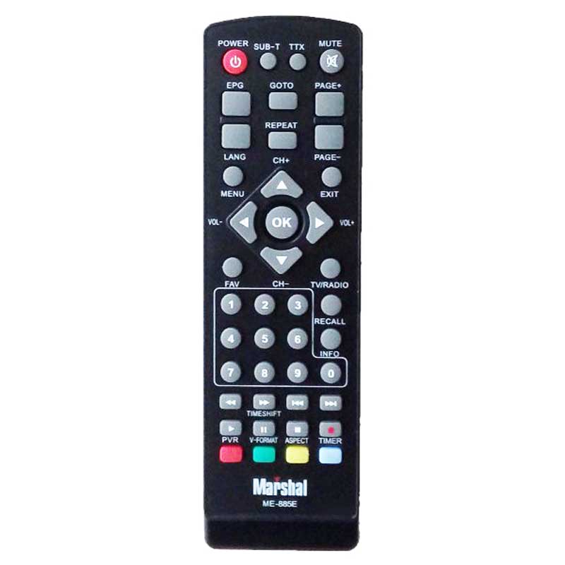 کنترل گیرنده دیجیتال مارشال Marshal ME-885E