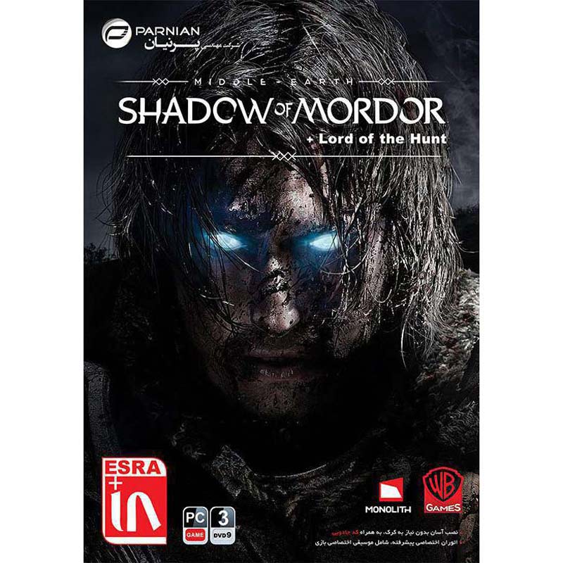 Middle-Earth Shadow of Mordor PC 3DVD9