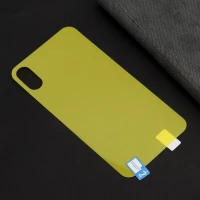 برچسب پشت تمام چسب زرد iPhone X/XS