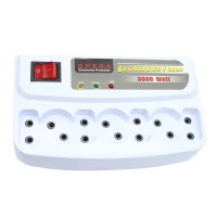 محافظ برق تلویزیون و یخچال فریزر 7 خانه امگا با کابل 1٫3 متری