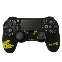 روکش دسته بازی PS4 طرح Call of duty زرد کد 2