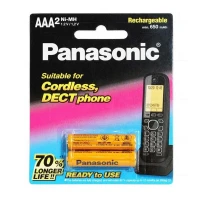 باتری نیم قلمی شارژی تلفن بی سیم Panasonic BK-4LDAW