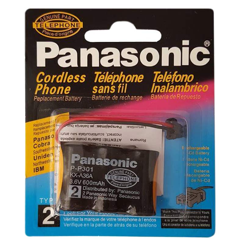 باتری تلفن بی سیم Panasonic P-P301