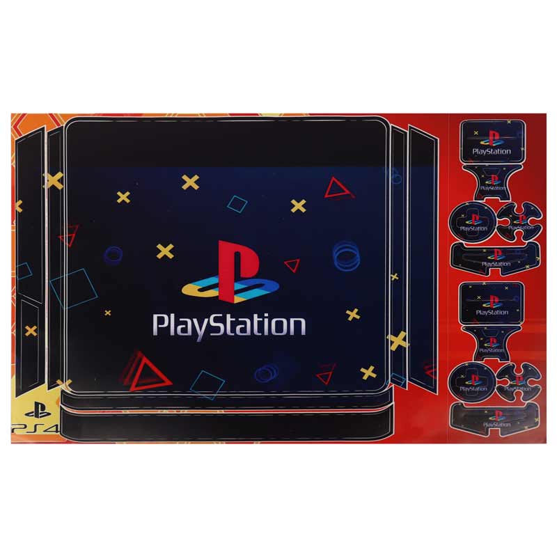 اسکین پلی استیشن 4 اسلیم طرح Play Station LOGO