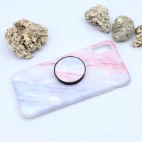 قاب سنگی پاپ سوکت دار کد1 آیفون iPhone X/XS