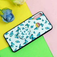 قاب فانتزی برجسته + پاپ سوکت طرح پروانه هواوی Y6p سری D