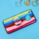 قاب فانتزی برجسته + پاپ سوکت طرح رنگین کمان هواوی Y9a سری D