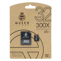 رم میکرو 32 گیگ کوئین تک QUEEN TECH U1 45MB/s + خشاب