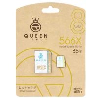 رم میکرو 8 گیگ کوئین تک QUEEN TECH Elite Pro U1 85MB/s + خشاب