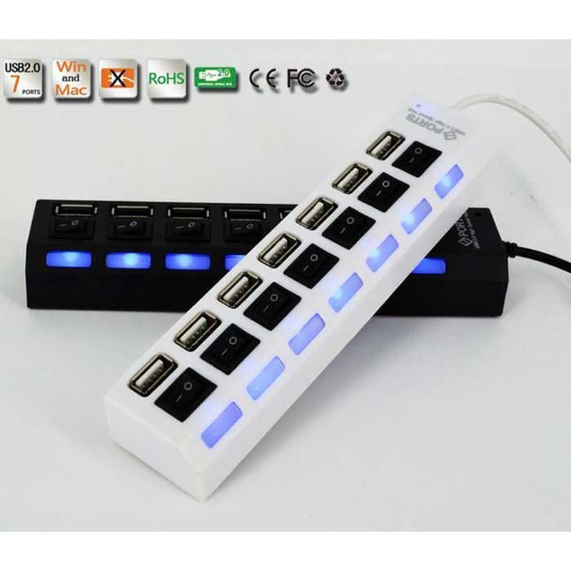 هاب 7 پورت USB2.0 های اسپید