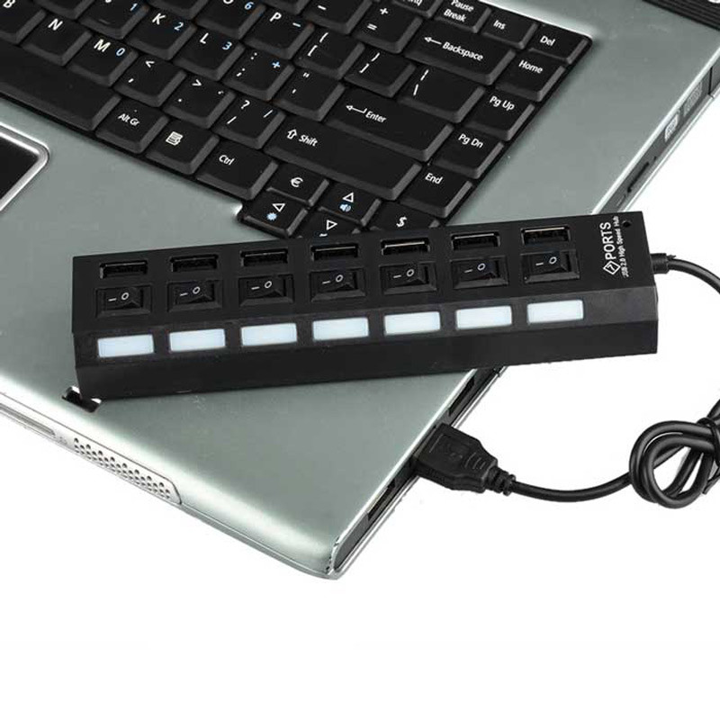 هاب 7 پورت USB2.0 های اسپید