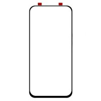 گلس تعمیراتی Samsung A80 + OCA مشکی