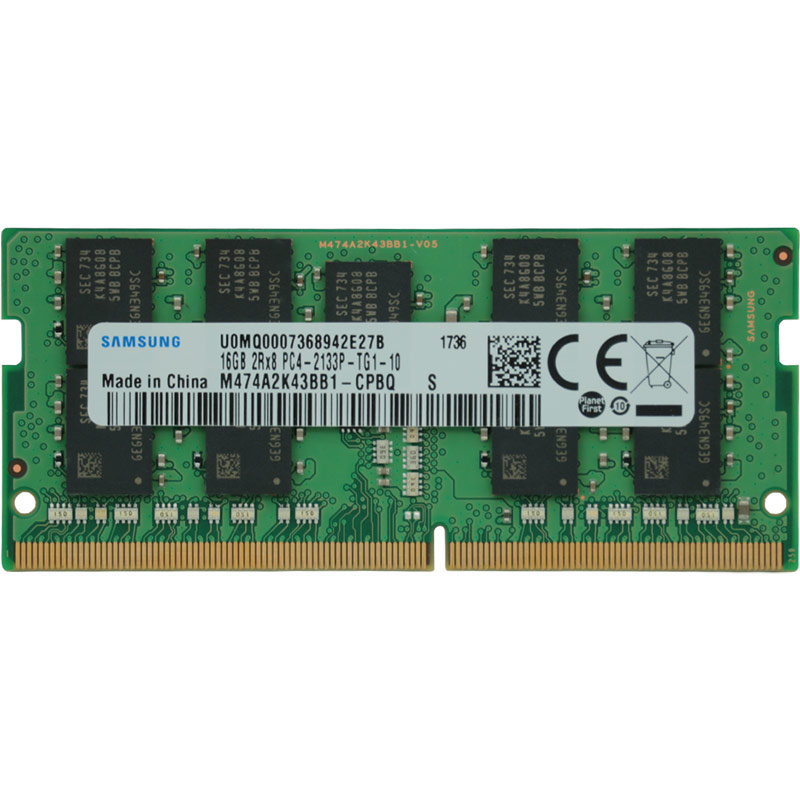 رم لپ تاپ سامسونگ Samsung DDR4 16GB 2133MHz CL15