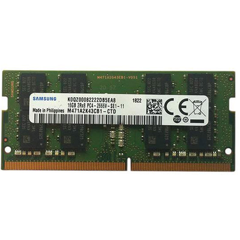 رم لپ تاپ سامسونگ Samsung DDR4 16GB 2666MHz CL19
