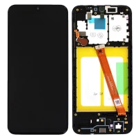 تاچ و ال سی دی اورجینال Samsung Galaxy A20e همراه فریم مشکی