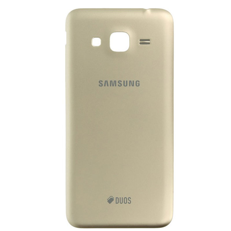 درب پشت گوشی Samsung J3 2016 طلایی