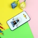 قاب فانتزی برجسته + پاپ سوکت طرح Friends سامسونگ J7 سری D