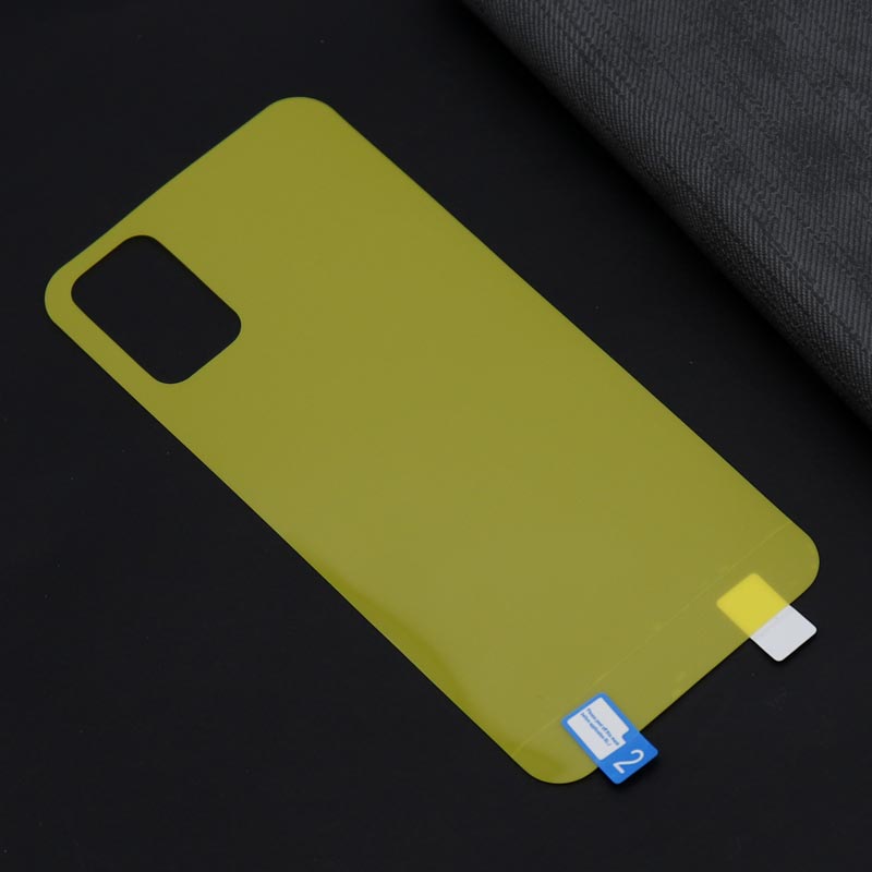 برچسب پشت تمام چسب زرد Samsung M31s