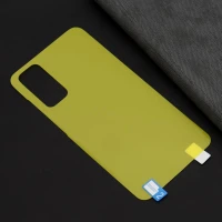برچسب پشت تمام چسب زرد Samsung S20 FE
