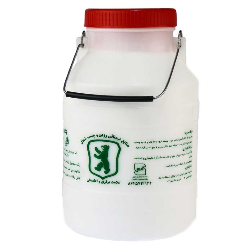 چسب چوب صنایع شیمیایی رزین و چوب شمال 4 کیلویی