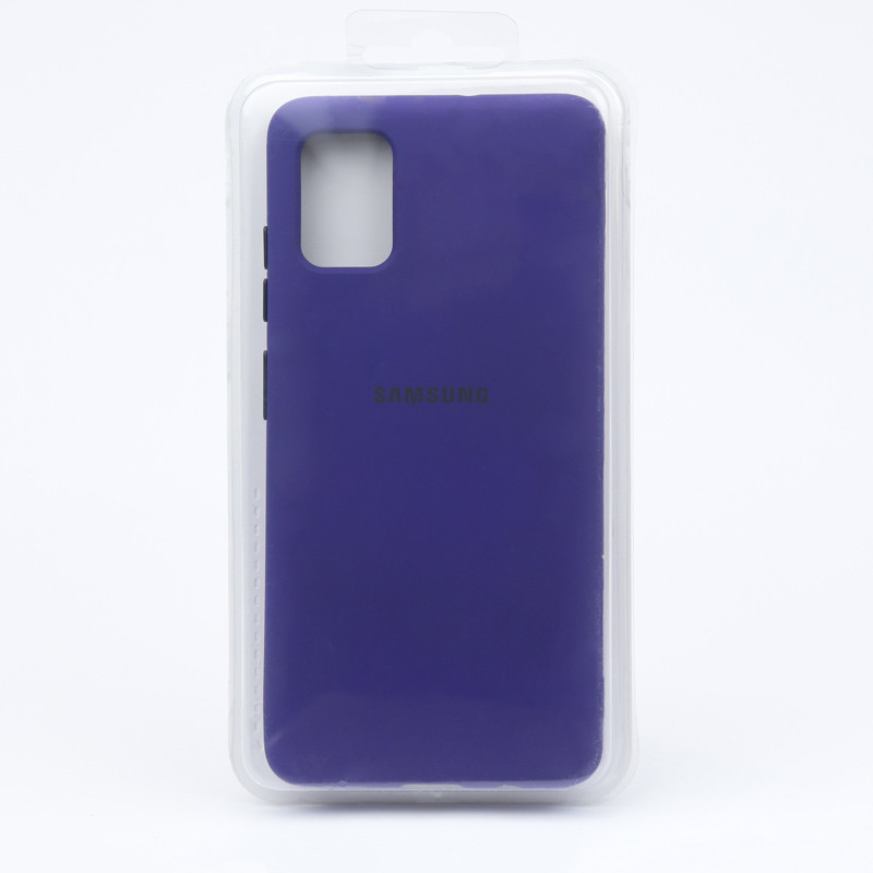 قاب سیلیکونی Samsung A51 بنفش