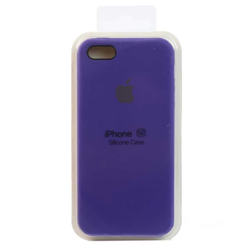 قاب سیلیکونی iPhone 5 بنفش تیره