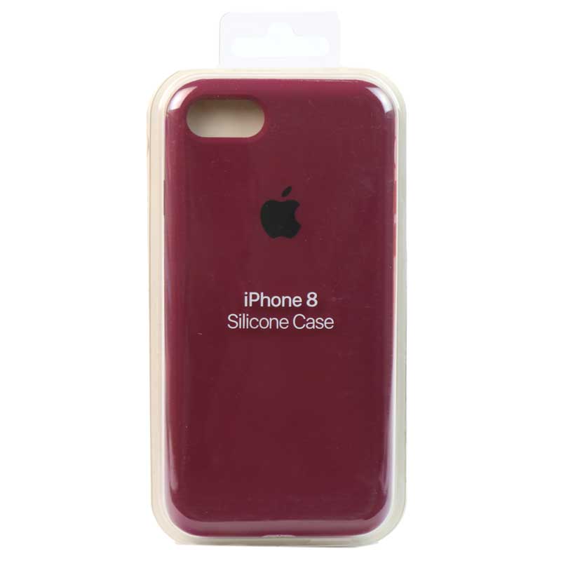 قاب سیلیکونی iPhone 7/8 بادمجونی