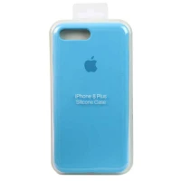 قاب سیلیکونی iPhone 7/8 Plus آبی آسمانی