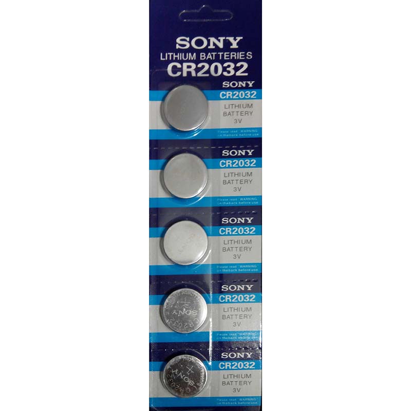 باتری سکه ای Sony CR2032 High Copy بسته ۵ عددی