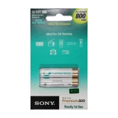 باتری شارژی سونی نیم قلم دوتایی Sony Ni-MH AAA 800mAh