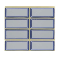 برچسب دور آبی تک Board 60*25mm بسته 100 برگی