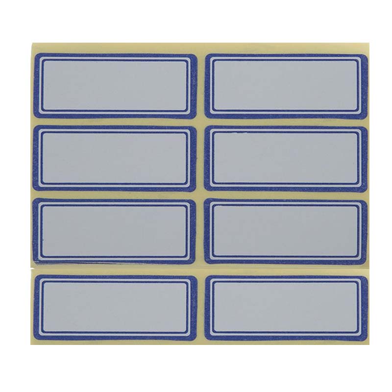 برچسب دور آبی تک Board 60*25mm بسته 100 برگی