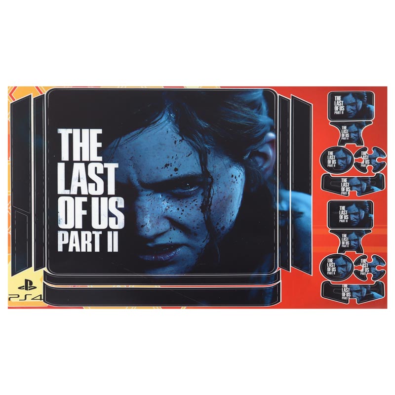 اسکین پلی استیشن ۴ اسلیم طرح The last of us part 2 کد ۳