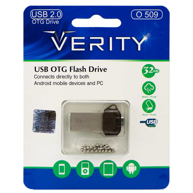 فلش 32 گیگ وریتی Verity O509 OTG