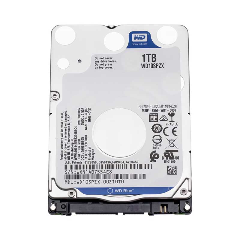 هارد لپ تاپ وسترن دیجیتال Western Digital Blue WD10SPZX 1TB