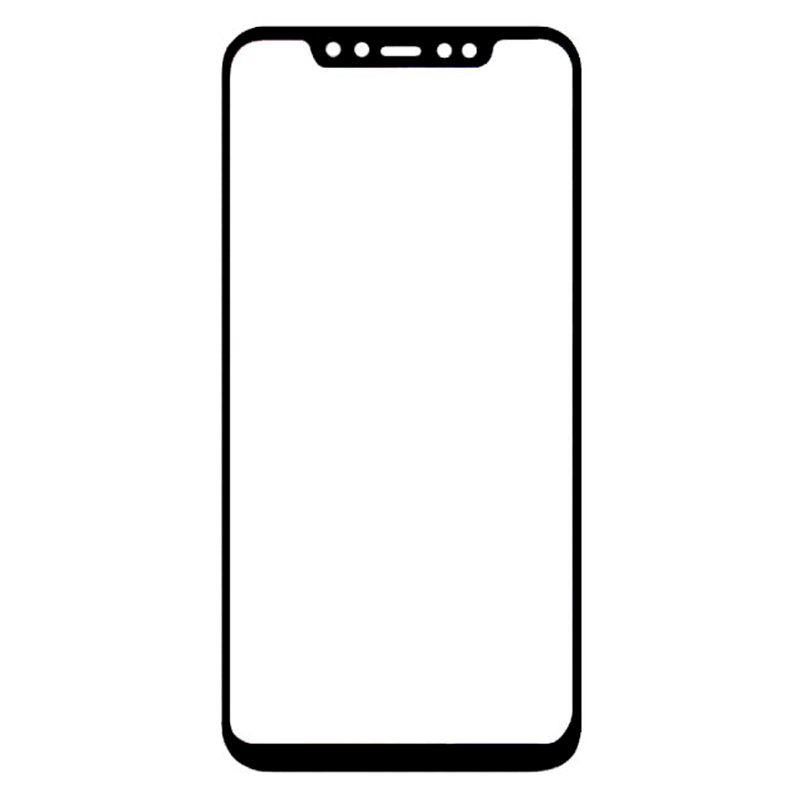 گلس تعمیراتی Xiaomi Mi 8 مشکی